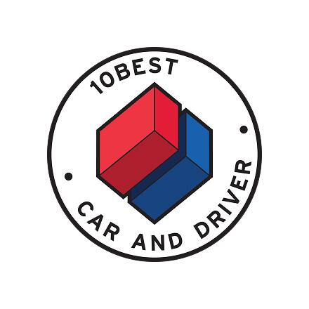 2024 Car and Driver 10Best trucks and suv logo